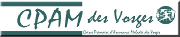 Site Internet de la CPAM des Vosges